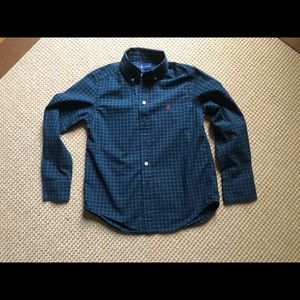 Ralph Lauren Boys Button Down Shirt, Size 8